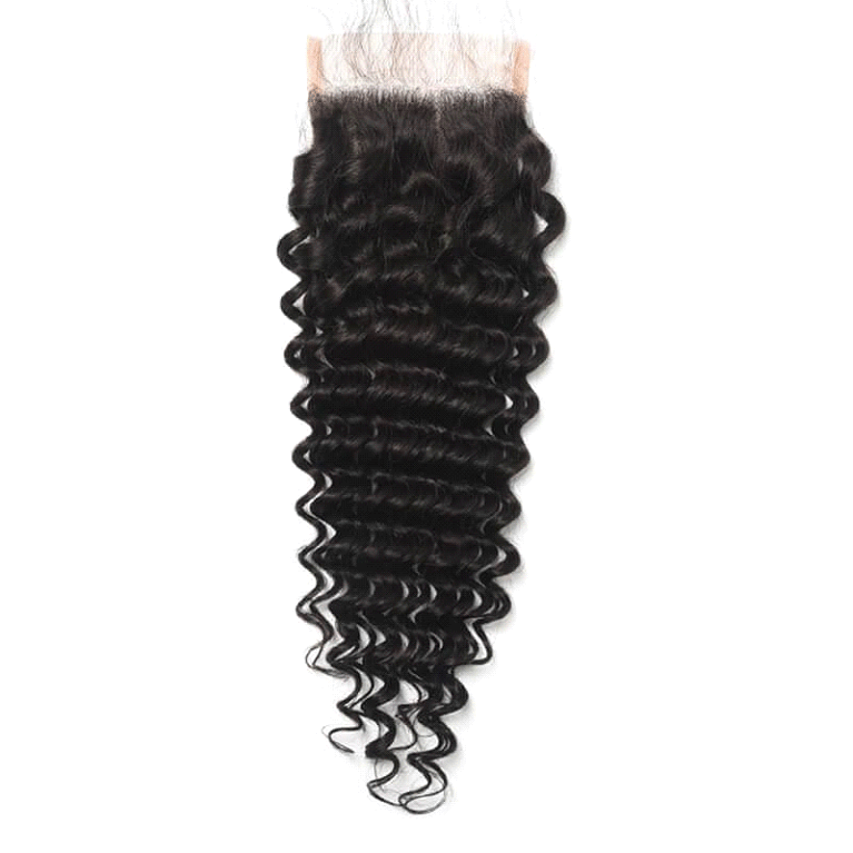 5x5 Brazilian deep wave lace closure