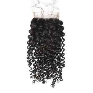 5x5 Brazilian curly lace closure
