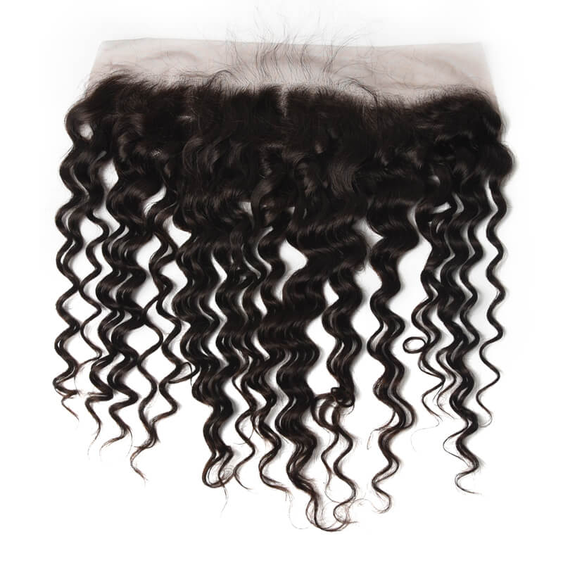 13x4 Brazilian water wave lace frontal