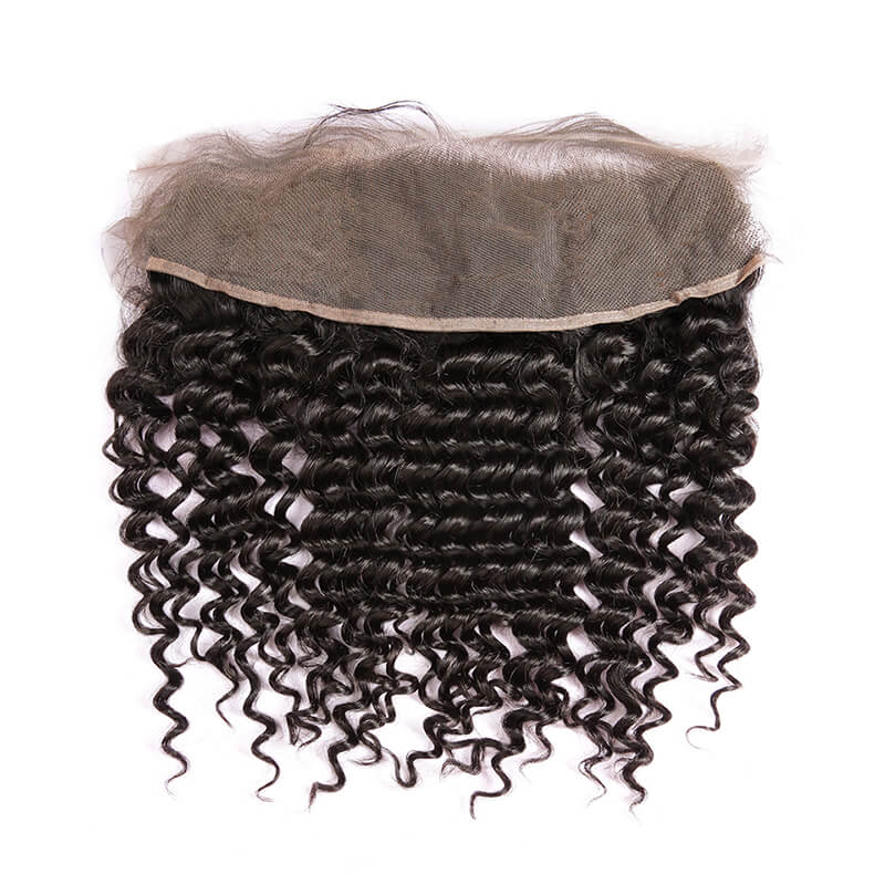 13x4 Brazilian deep wave lace frontal